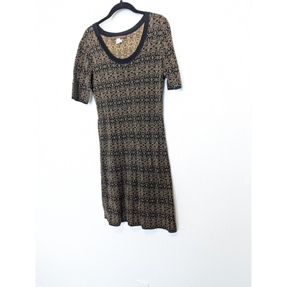 Peruvian Connection Sweater Dress XS Black Pima Cotton - Picture 2 of 7